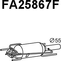 Veneporte FA25867F - DPF filter, filter čestica www.molydon.hr