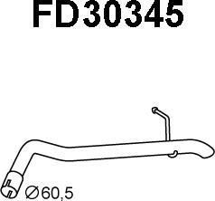 Veneporte FD30345 - Ispušna cijev www.molydon.hr