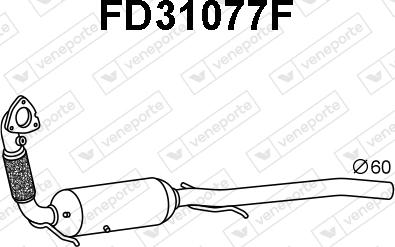 Veneporte FD31077F - DPF filter, filter čestica www.molydon.hr