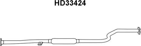 Veneporte HD33424 - Prednji Ispušni lonac www.molydon.hr