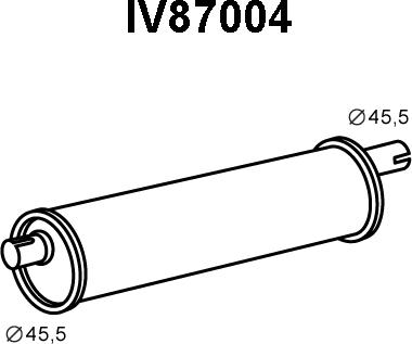 Veneporte IV87004 - Zadnji Ispušni lonac www.molydon.hr