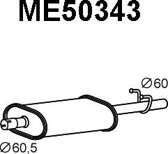Veneporte ME50343 - Zadnji Ispušni lonac www.molydon.hr