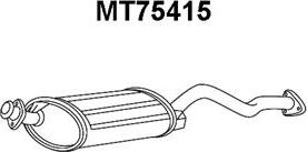 Veneporte MT75415 - Prednji Ispušni lonac www.molydon.hr