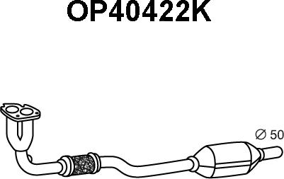 Veneporte OP40422K - Katalizator www.molydon.hr