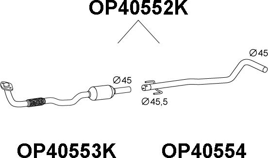 Veneporte OP40552K - Katalizator www.molydon.hr