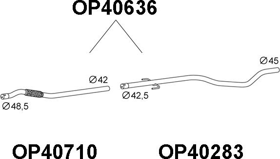 Veneporte OP40636 - Ispušna cijev www.molydon.hr