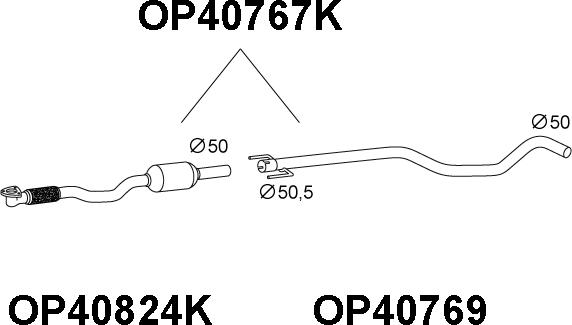 Veneporte OP40767K - Katalizator www.molydon.hr