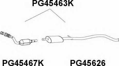 Veneporte PG45463K - Katalizator www.molydon.hr