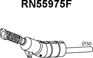 Veneporte RN55975F - DPF filter, filter čestica www.molydon.hr