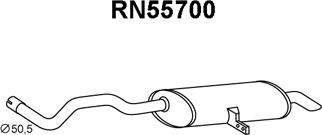 Veneporte RN55700 - Zadnji Ispušni lonac www.molydon.hr