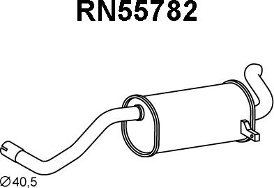 Veneporte RN55782 - Zadnji Ispušni lonac www.molydon.hr