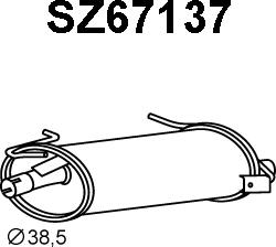 Veneporte SZ67137 - Zadnji Ispušni lonac www.molydon.hr