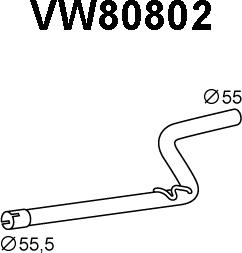 Veneporte VW80802 - Ispušna cijev www.molydon.hr