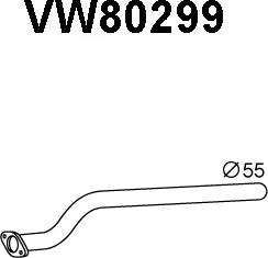 Veneporte VW80299 - Ispušna cijev www.molydon.hr
