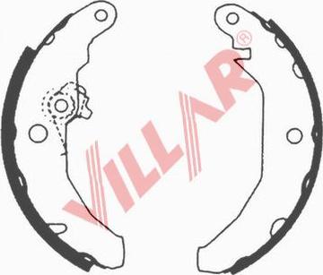 Villar 629.0529 - Komplet kočnica, bubanj kočnice www.molydon.hr