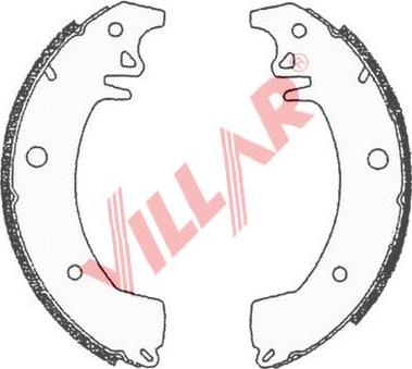 Villar 629.0579 - Komplet kočnica, bubanj kočnice www.molydon.hr