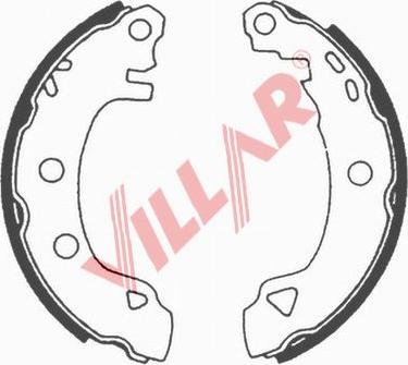 Villar 629.0578 - Komplet kočnica, bubanj kočnice www.molydon.hr