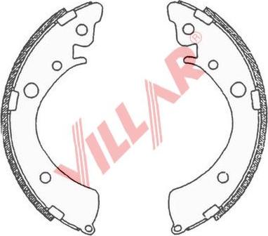 Villar 629.0697 - Komplet kočnica, bubanj kočnice www.molydon.hr