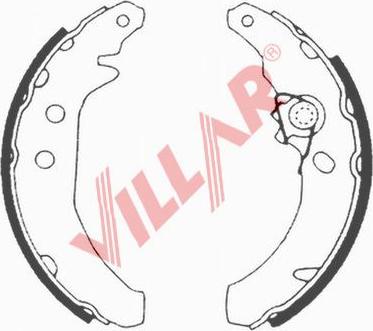 Villar 629.0609 - Komplet kočnica, bubanj kočnice www.molydon.hr