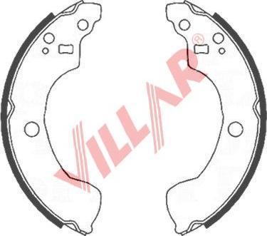 Villar 629.0845 - Komplet kočnica, bubanj kočnice www.molydon.hr