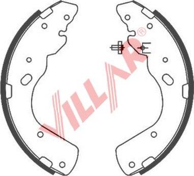 Villar 629.0834 - Komplet kočnica, bubanj kočnice www.molydon.hr