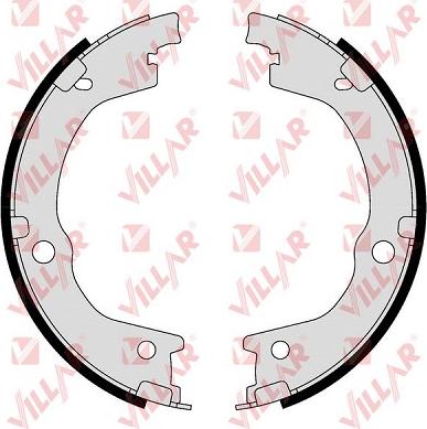 Villar 629.0263 - Komplet kočionih obloga, rucna kočnica www.molydon.hr