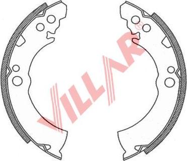 Villar 629.0752 - Komplet kočnica, bubanj kočnice www.molydon.hr