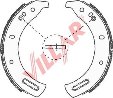 Villar 629.0700 - Komplet kočnica, bubanj kočnice www.molydon.hr