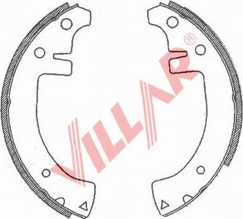 Villar 629.0714 - Komplet kočnica, bubanj kočnice www.molydon.hr