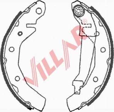 Villar 629.0710 - Komplet kočnica, bubanj kočnice www.molydon.hr