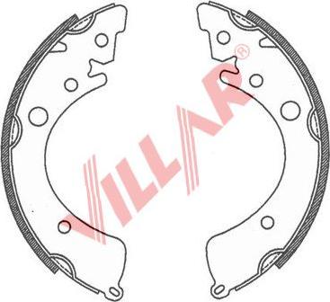 Villar 629.0735 - Komplet kočnica, bubanj kočnice www.molydon.hr