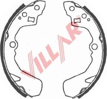 Villar 629.0732 - Komplet kočnica, bubanj kočnice www.molydon.hr