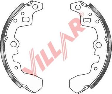 Villar 629.0773 - Komplet kočnica, bubanj kočnice www.molydon.hr