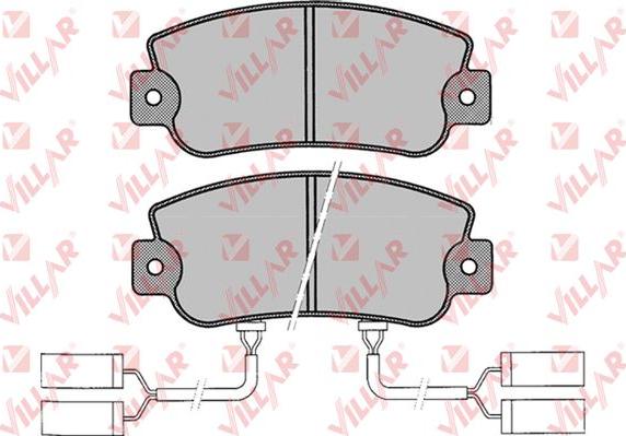 Villar 626.0019 - Komplet Pločica, disk-kočnica www.molydon.hr