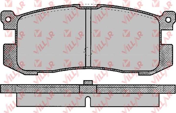 Villar 626.0037 - Komplet Pločica, disk-kočnica www.molydon.hr