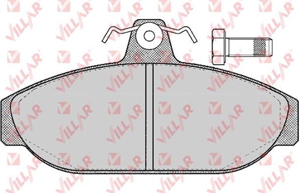 Villar 626.0157 - Komplet Pločica, disk-kočnica www.molydon.hr