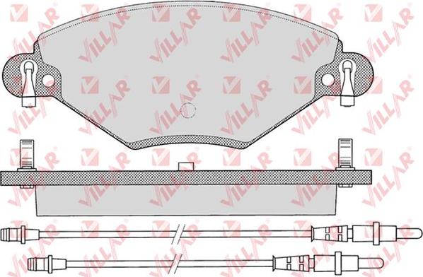 Villar 626.0793 - Komplet Pločica, disk-kočnica www.molydon.hr