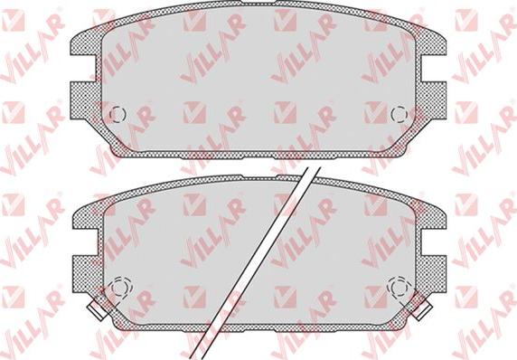 Villar 626.1016 - Komplet Pločica, disk-kočnica www.molydon.hr