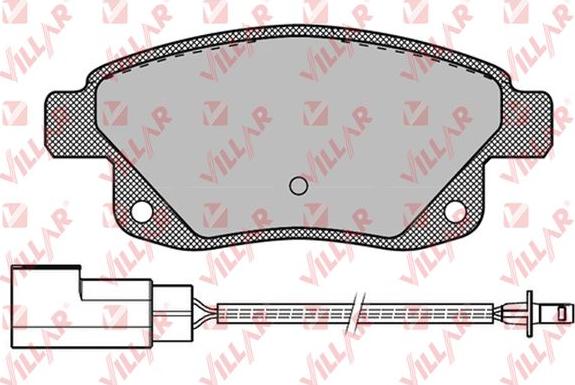 Villar 626.1261 - Komplet Pločica, disk-kočnica www.molydon.hr