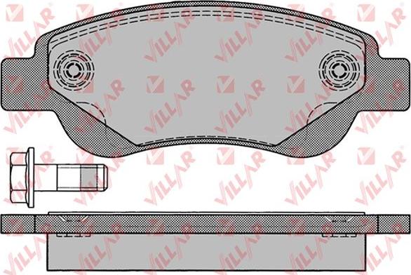 Villar 626.1235 - Komplet Pločica, disk-kočnica www.molydon.hr