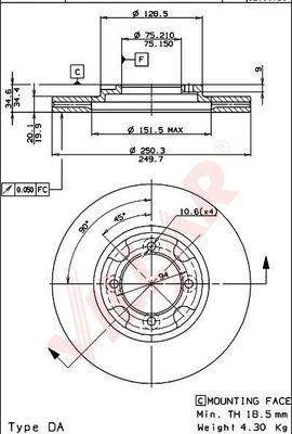 Stellox 6020-3218VK-SX - Kočioni disk www.molydon.hr