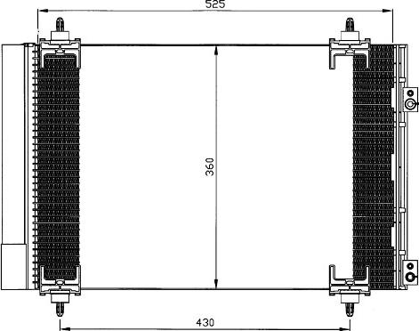 Waeco 8880400334 - Kondenzator, klima-Uređaj www.molydon.hr