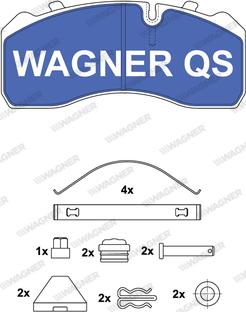 Wagner 2909304950 - Komplet Pločica, disk-kočnica www.molydon.hr