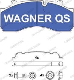 Wagner 2914304950 - Komplet Pločica, disk-kočnica www.molydon.hr