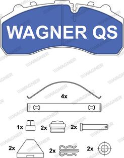 Wagner 2910804950 - Komplet Pločica, disk-kočnica www.molydon.hr