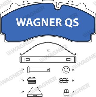 Wagner 2933104950 - Komplet Pločica, disk-kočnica www.molydon.hr