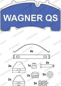 Wagner 2926404950 - Komplet Pločica, disk-kočnica www.molydon.hr