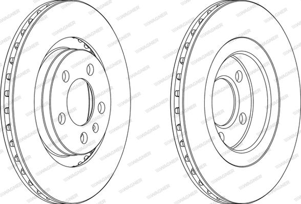 Wagner WGR0928-1 - Kočioni disk www.molydon.hr