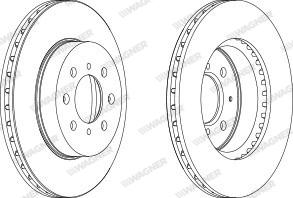 Wagner WGR0492-1 - Kočioni disk www.molydon.hr