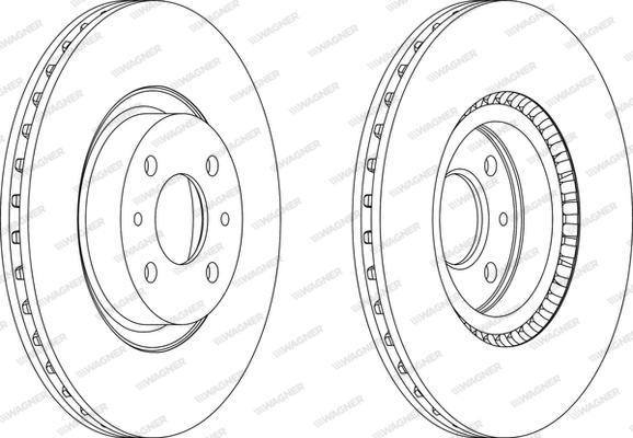 Wagner WGR0220-1 - Kočioni disk www.molydon.hr